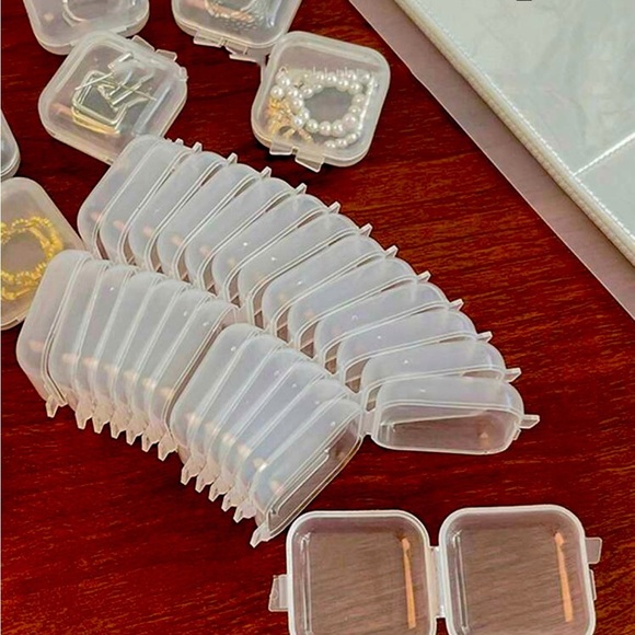 Jewelry box 20 pcs Plastic Storage Box - Picture 3 of 5
